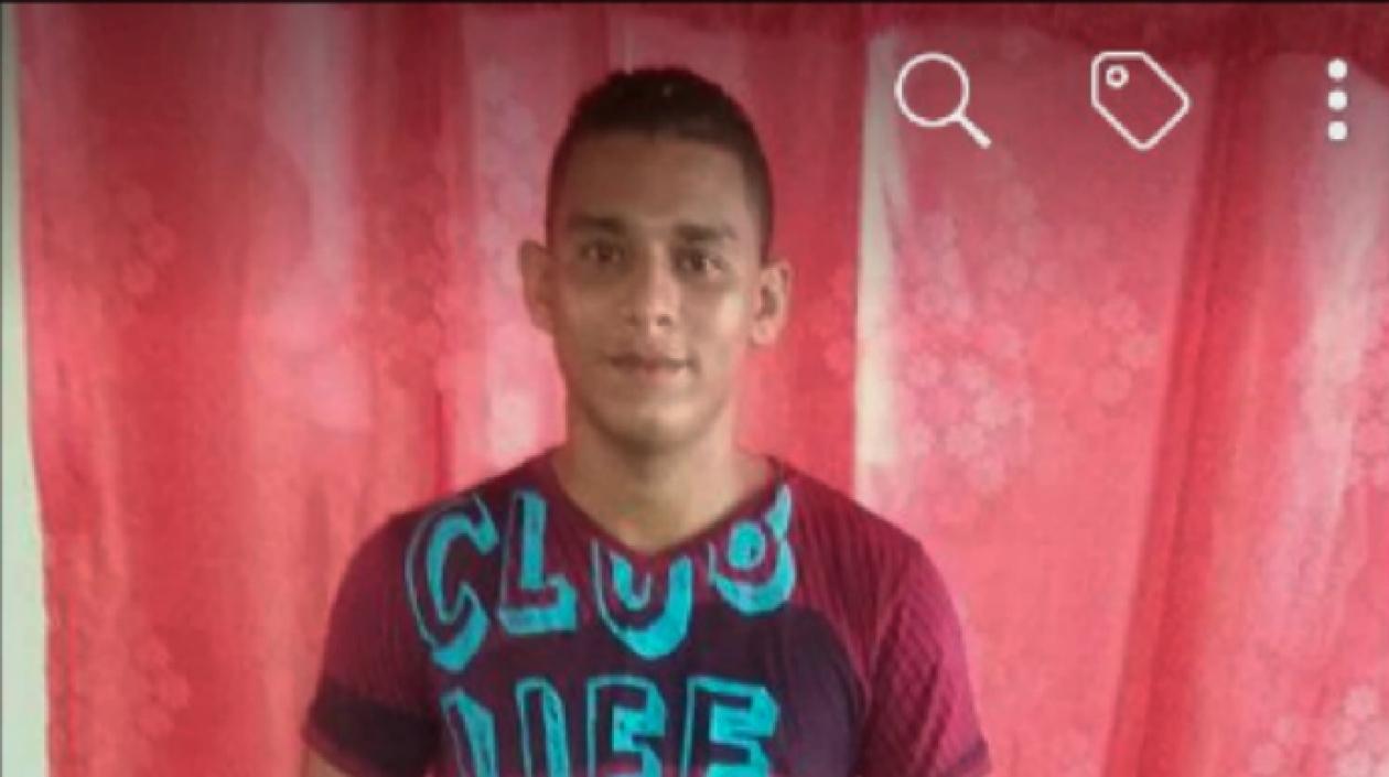 Dimas Eloy Cueto Campo, joven asesinado en el barrio San Roque.