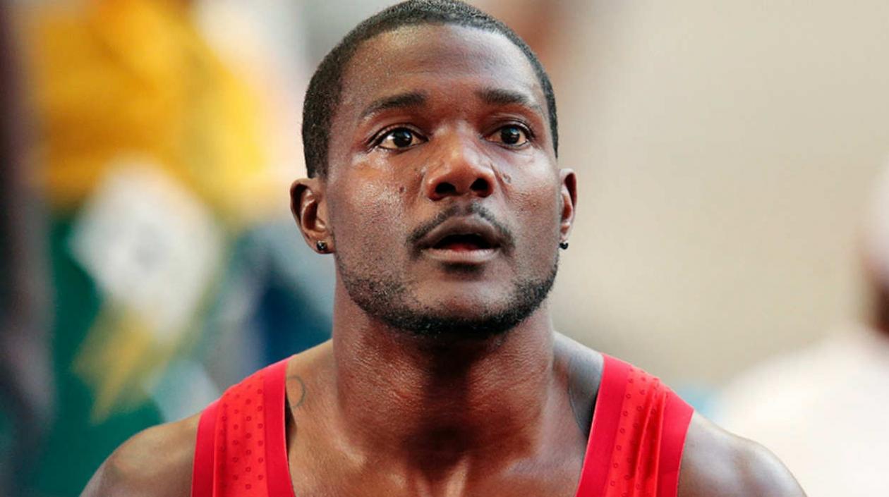 Justin Gatlin, atleta norteamericano. 