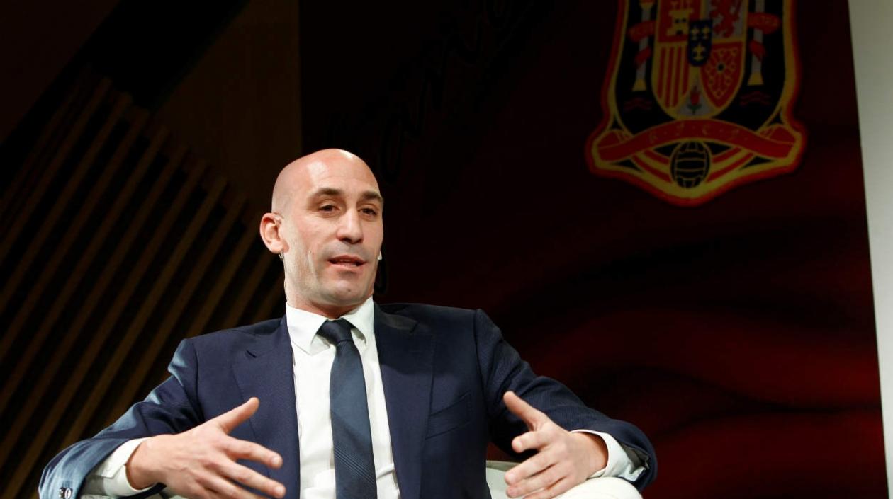 Luis Rubiales, promotor de la noción de censura. 