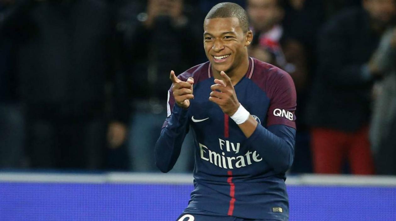 Kylian Mbappé, delantero francés. 