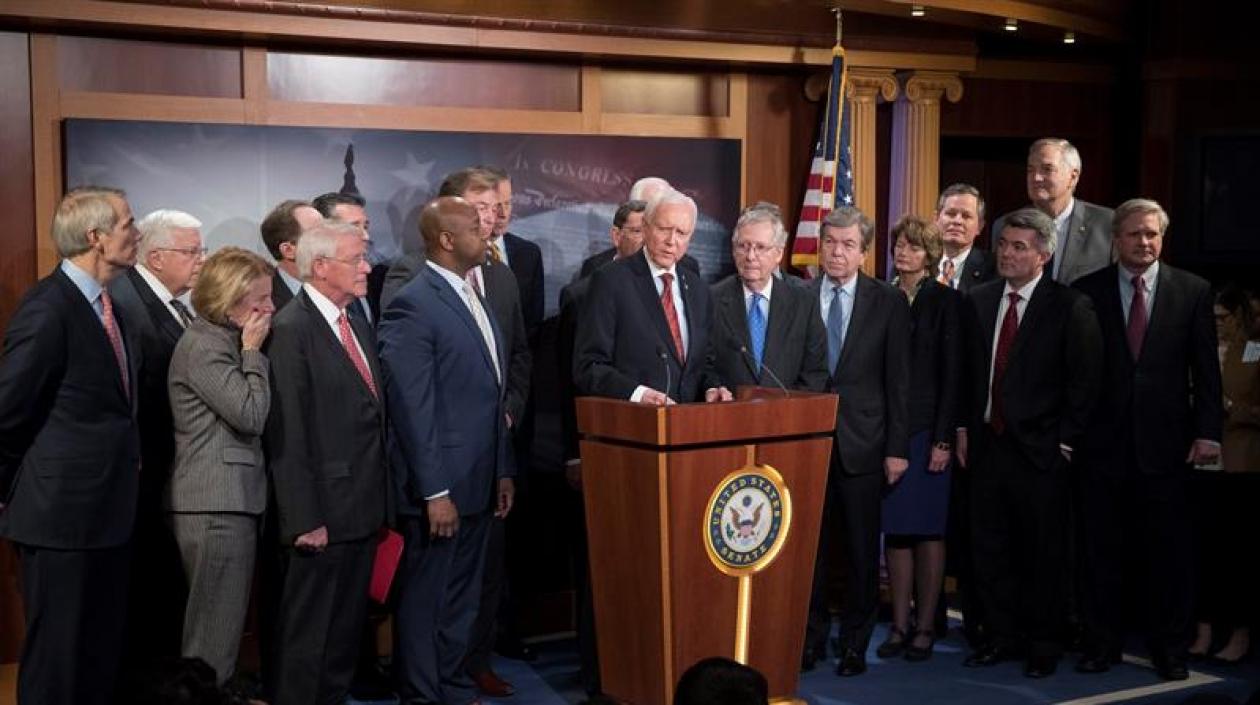 Miembros del Senado de Estados Unidos.