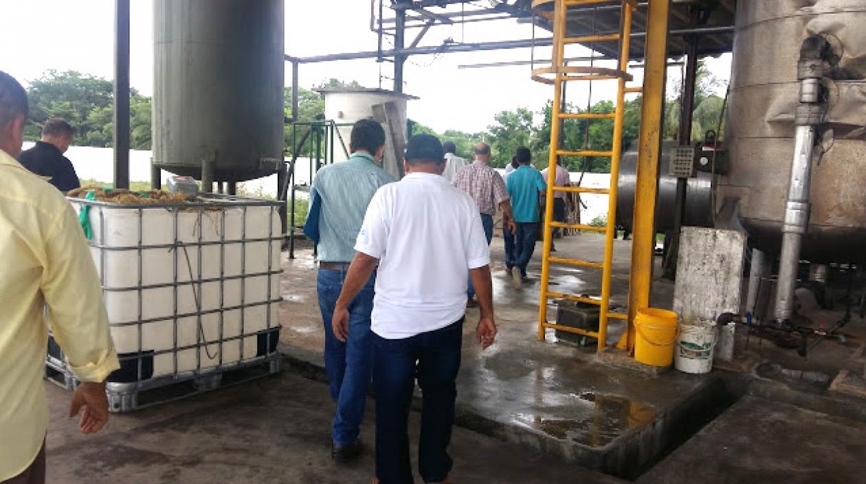 Visita técnica realizada al frigorífico.