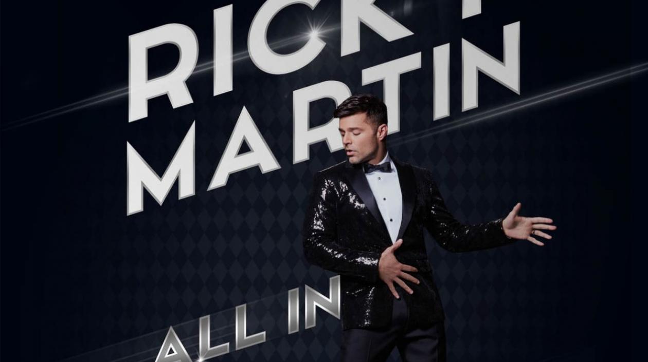 Ricky Martín hará una serie presentaciones en Las Vegas. 