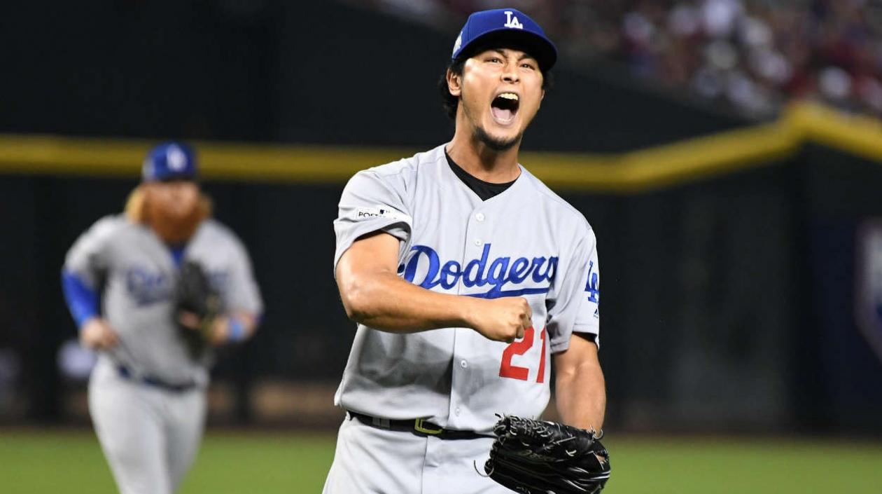 Yu Darvish, lanzador de Grandes Ligas. 