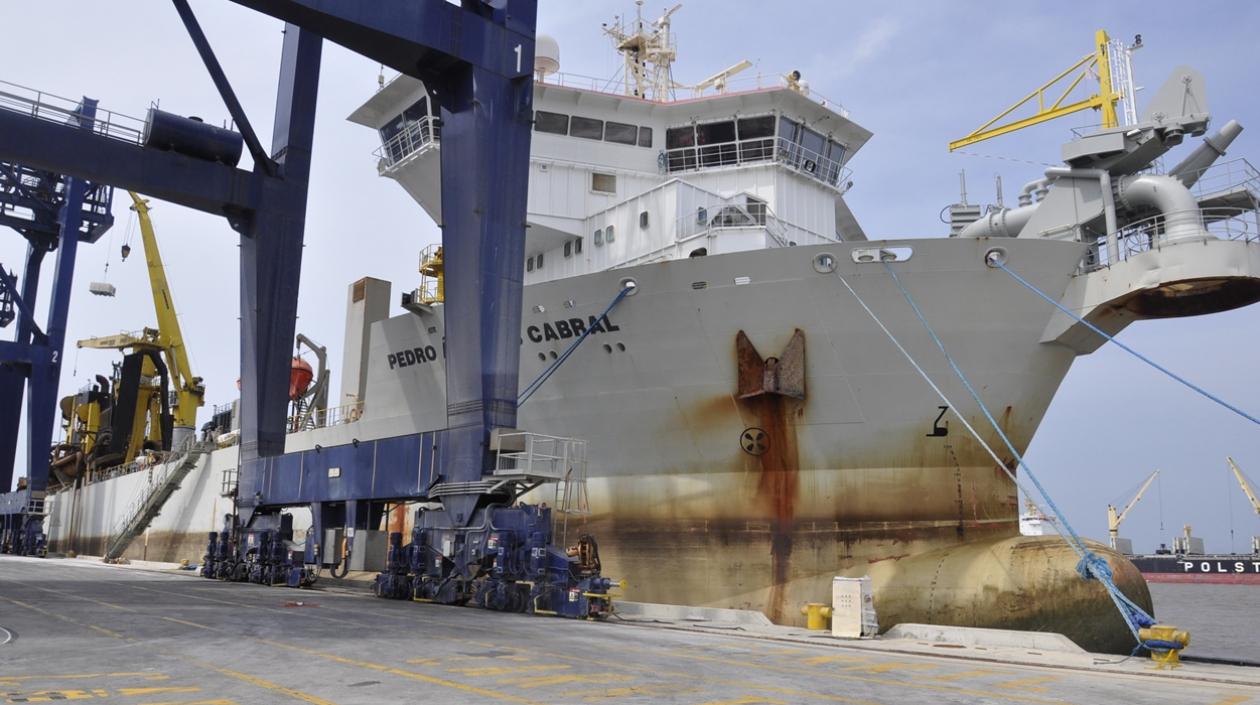 La draga Pedro Álvares Cabral 