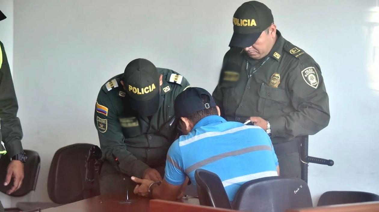  Levith Rúa durante la audiencia