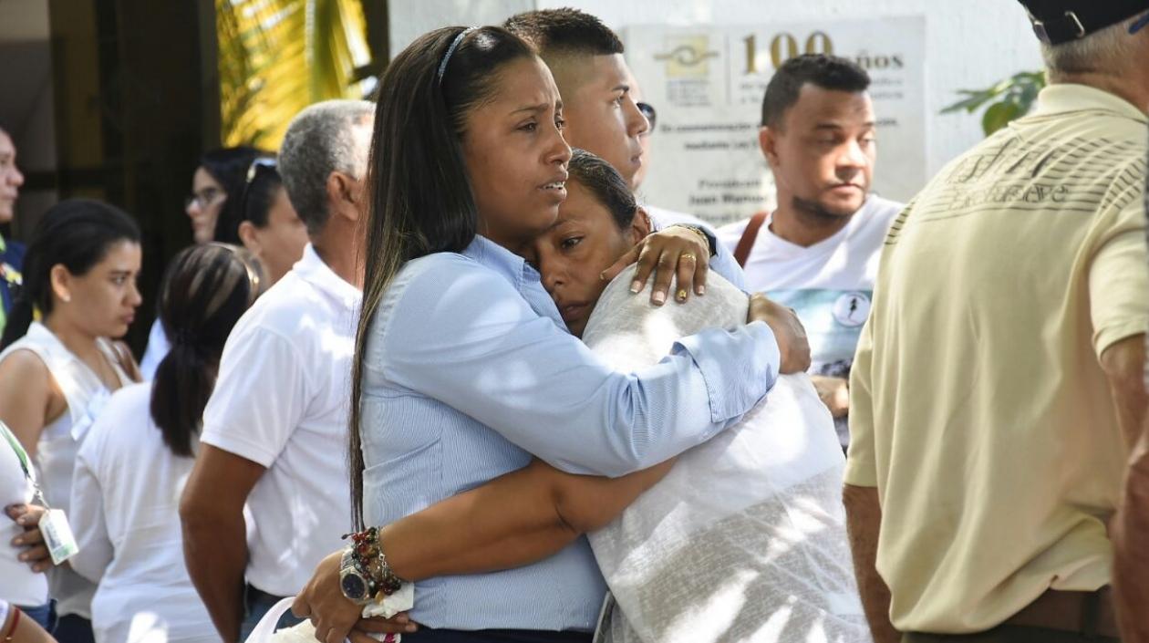 Luz Divina Cabarcas, mamá de Gabriela Andrea Romero Cabarcas la joven del SENA asesinada.