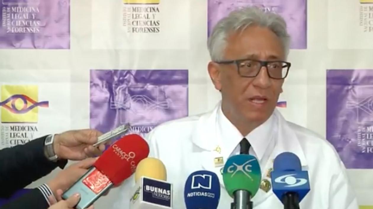 Carlos Valdés, director de Medicina Legal.