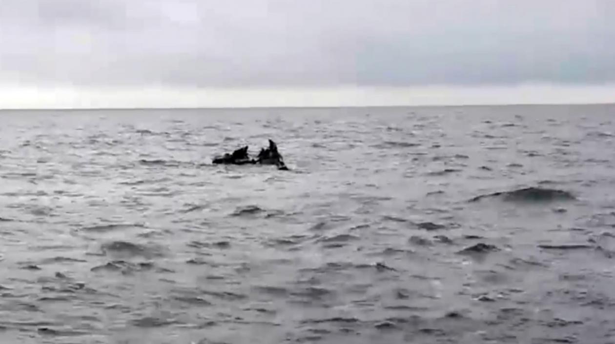 En la embarcación viajaban 14 personas.