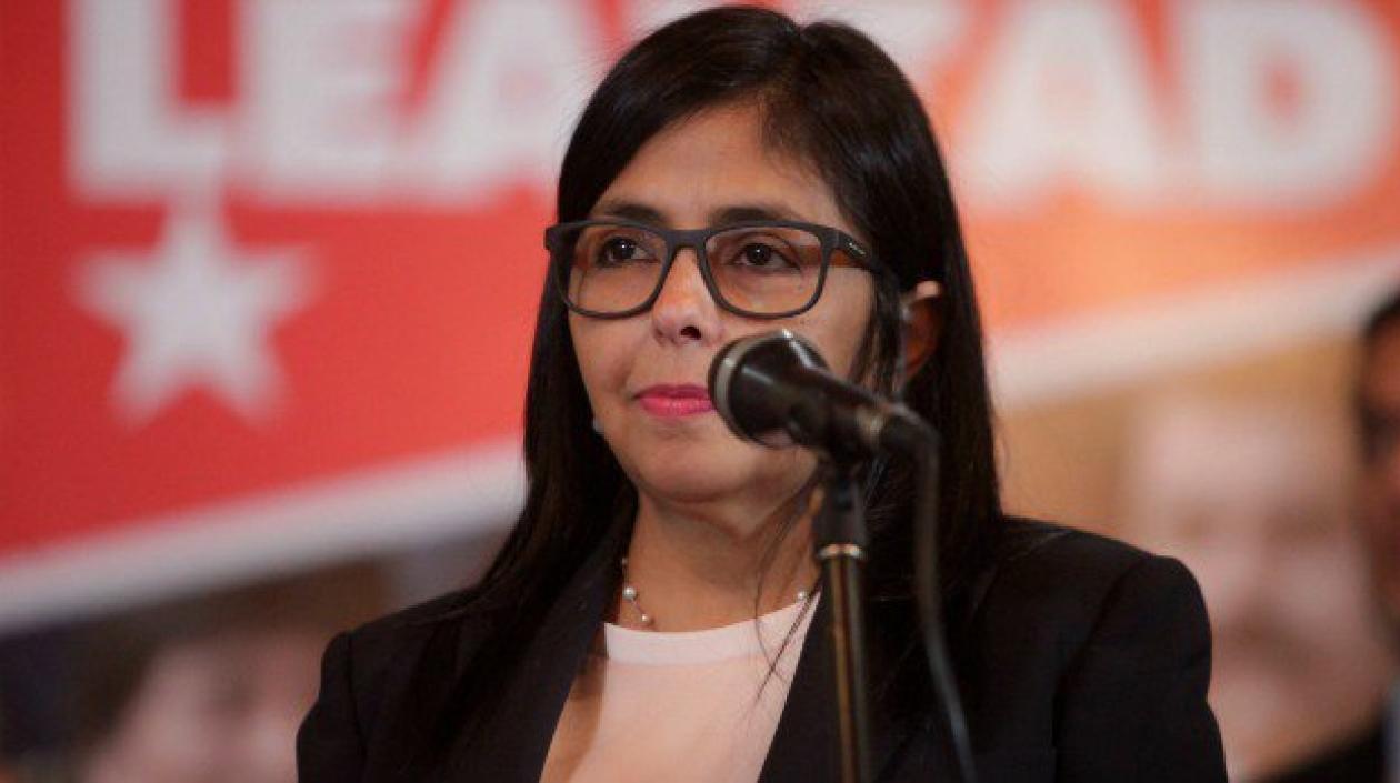 Delcy Rodríguez, presidenta de la ANC y de la Comisión de la Verdad.