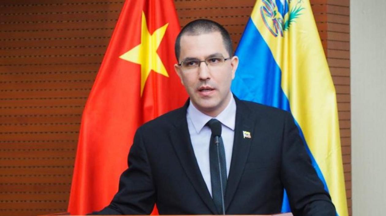 El canciller de Venezuela, Jorge Arreaza.