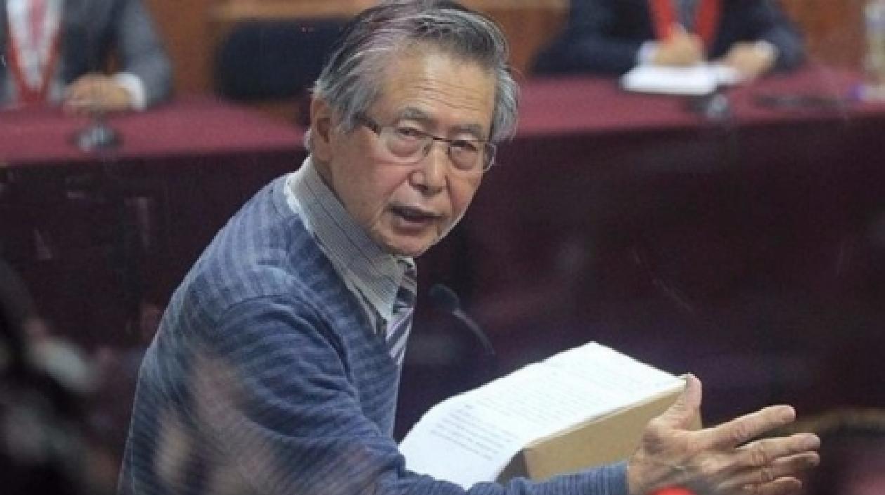 Alberto Fujimori, expresidente de Perú.