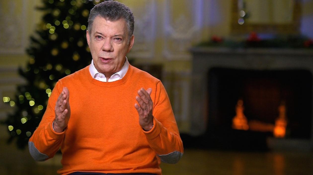 Juan Manuel Santos, Presidente de la República.
