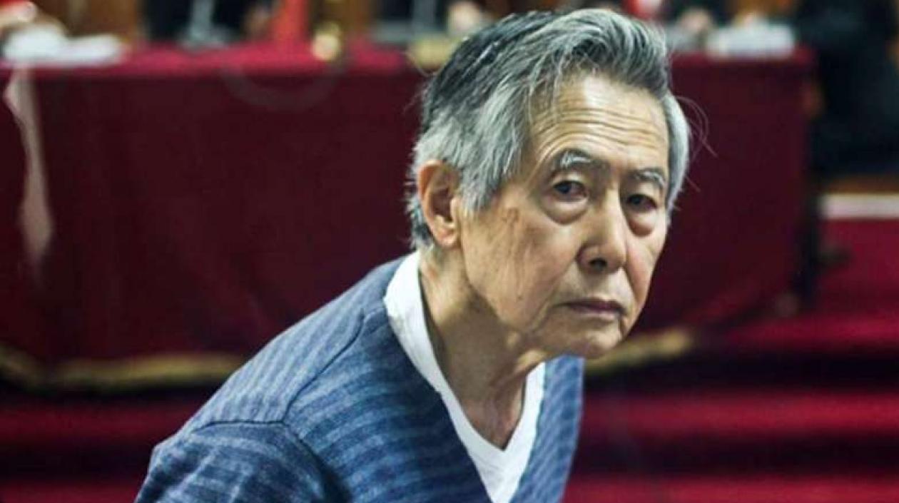 Alberto Fujimori, expresidente de Perú.