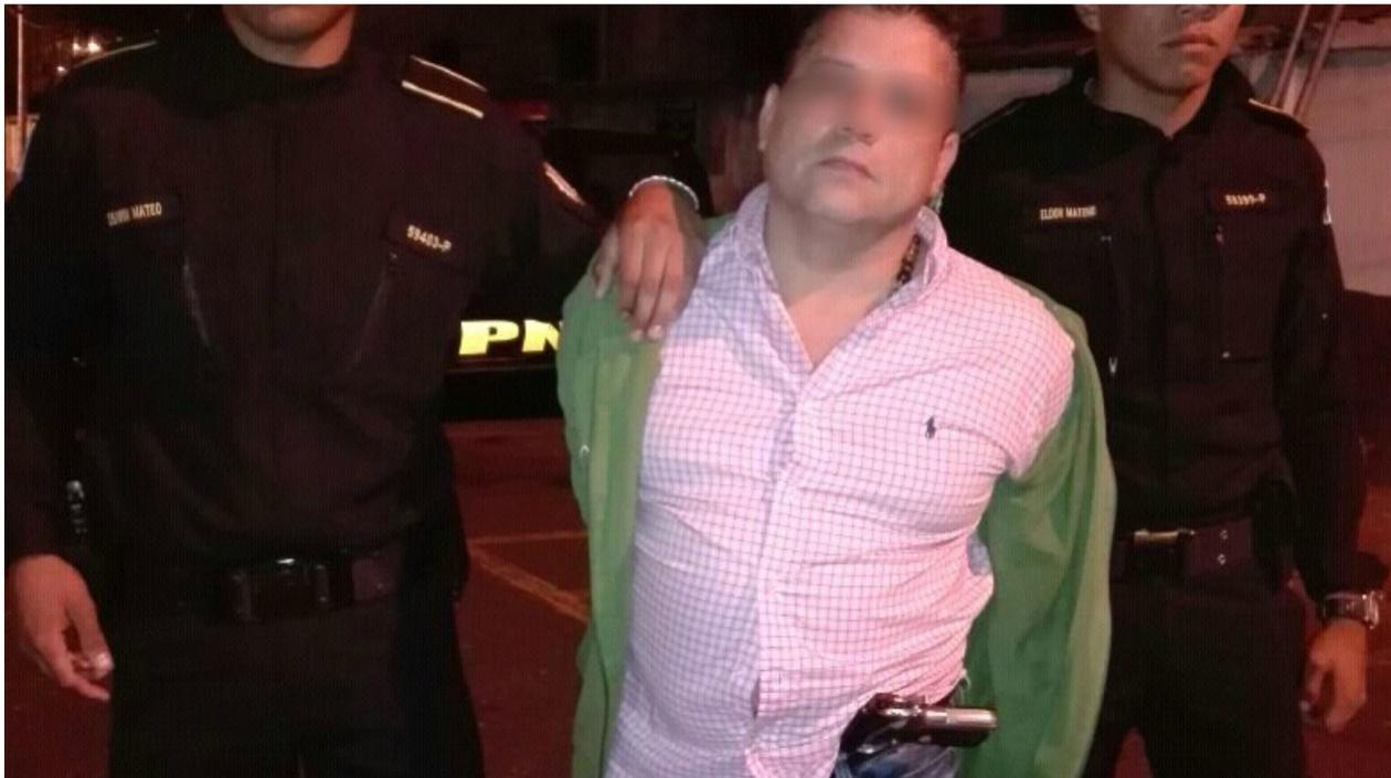  Edison Bedoya Loaiza, de 48 años, fue capturado en Guatemala.