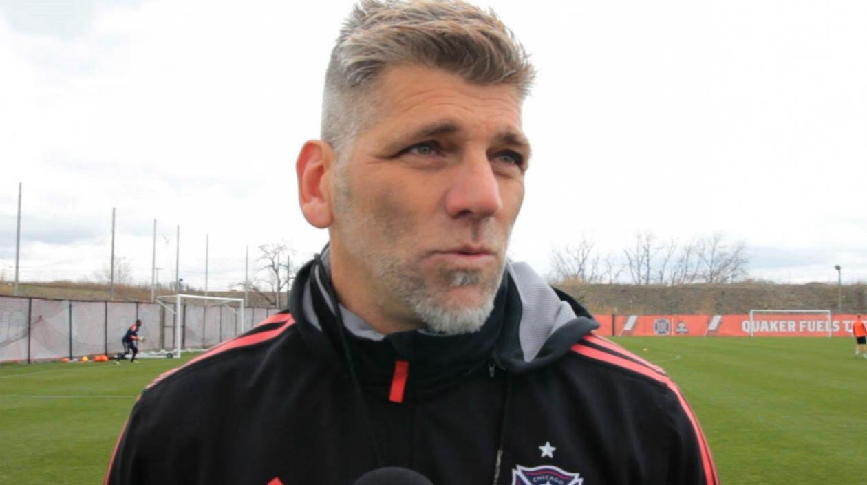 Leo Percovich, técnico uruguayo.