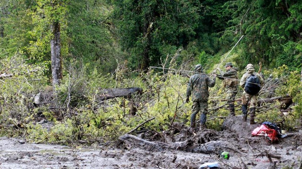 Aún faltan seis personas desaparecidas.