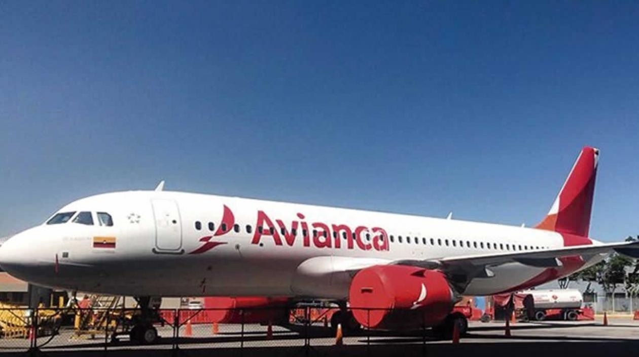 Este es uno de los aviones Airbus A320neo adquirido por Avianca.