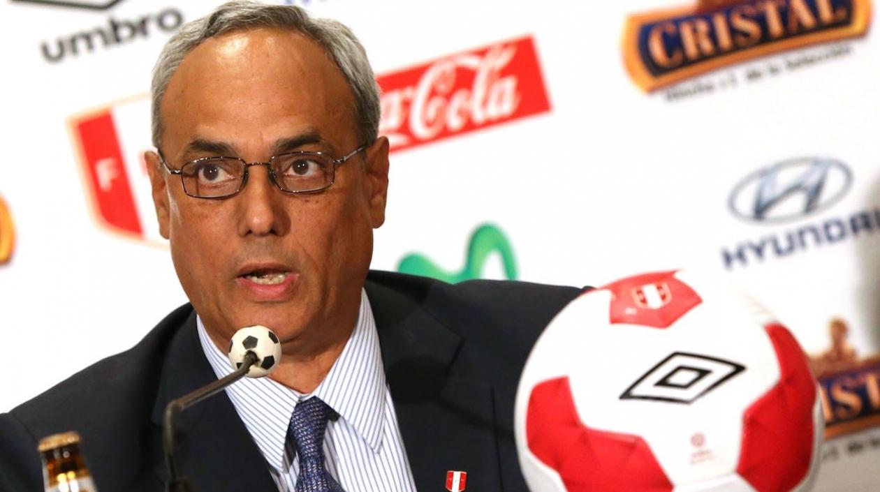 Manuel Burgas, expresidente Federación Peruana de Fútbol. 