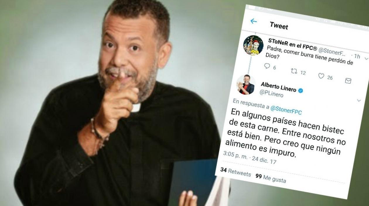 El padre Alberto Linero.