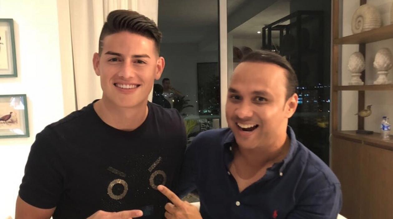 James Rodríguez y Wilfran Castillo.