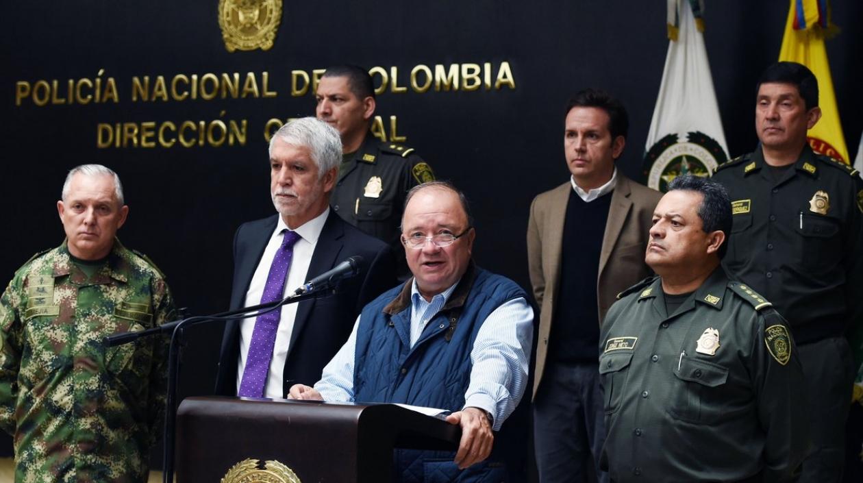 El ministro de Defensa de Colombia, Luis Carlos Villegas.