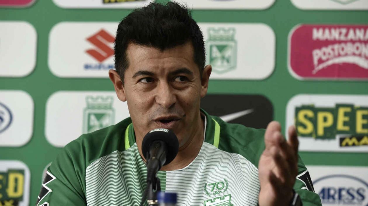 Jorge Almirón, técnico de Nacional.