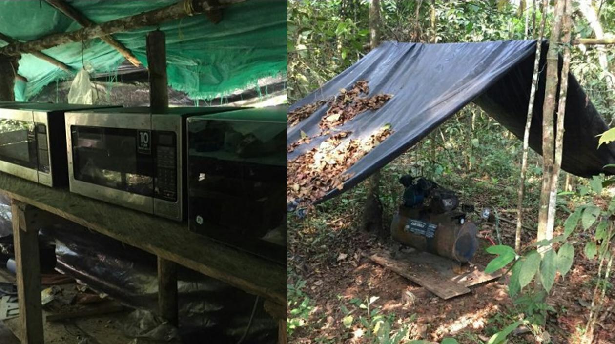 Mega laboratorio del Clan del Golfo