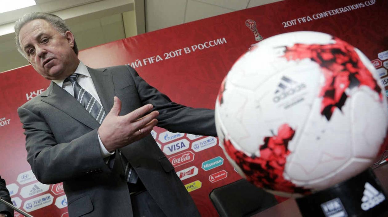 Vitali Mutko, directivo de Rusia. 