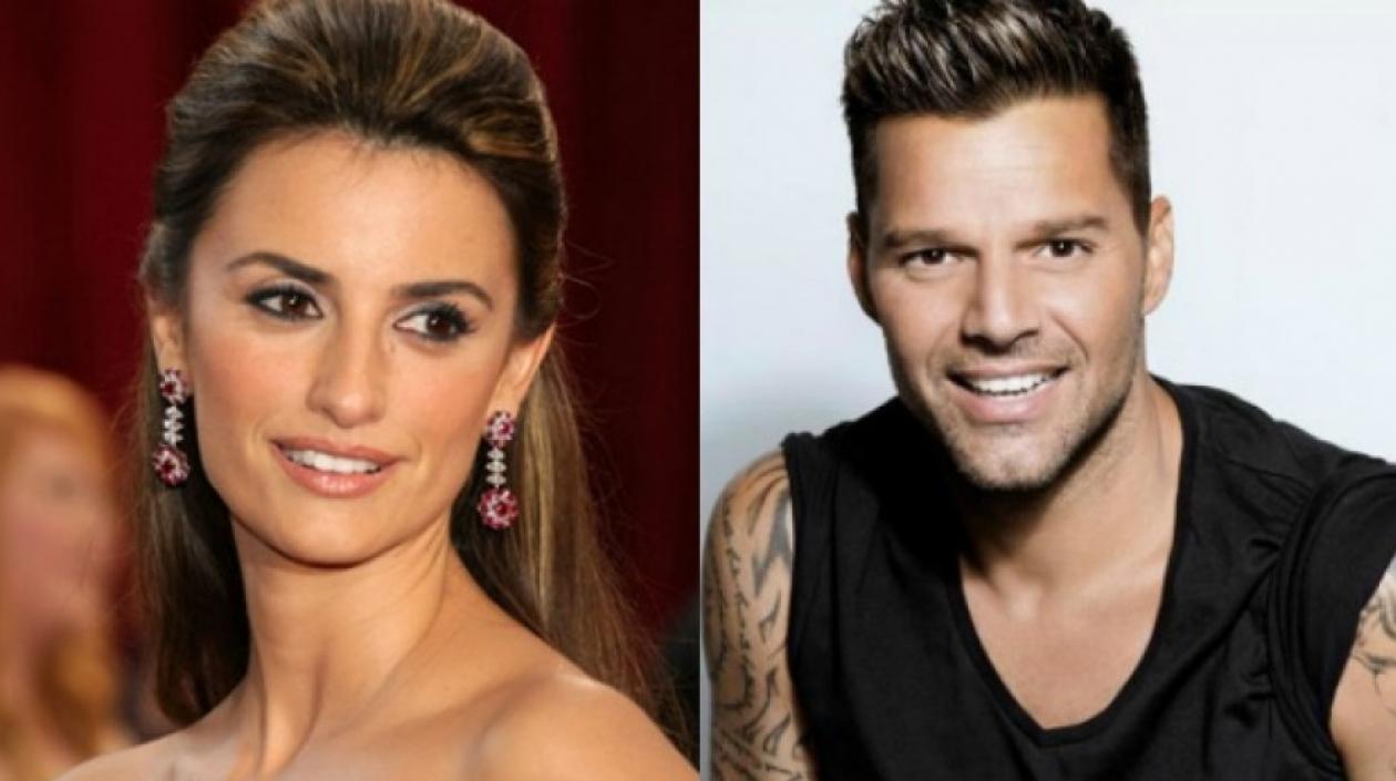 Penélope Cruz y Ricky Martin.