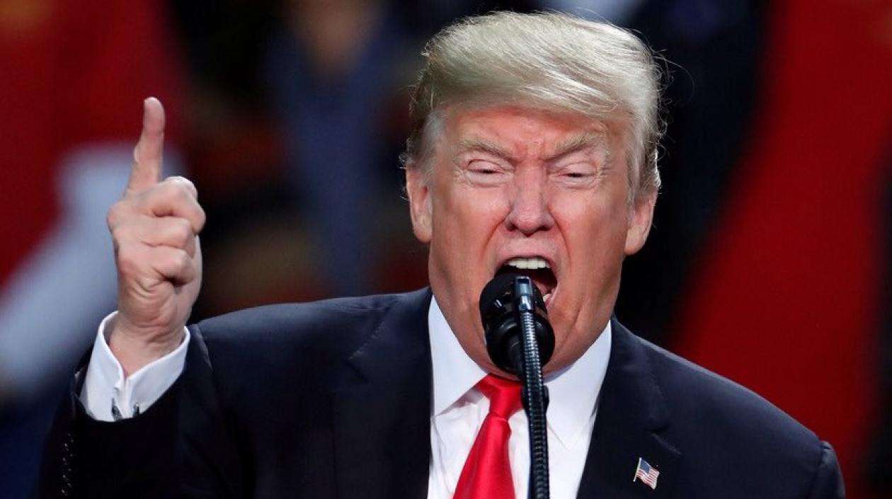 Donald Trump, presidente de Estados Unidos.