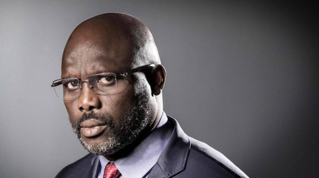 El exfutbolista George Weah.