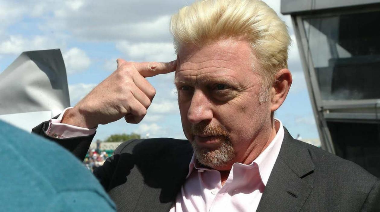 Boris Becker, extenista alemán. 