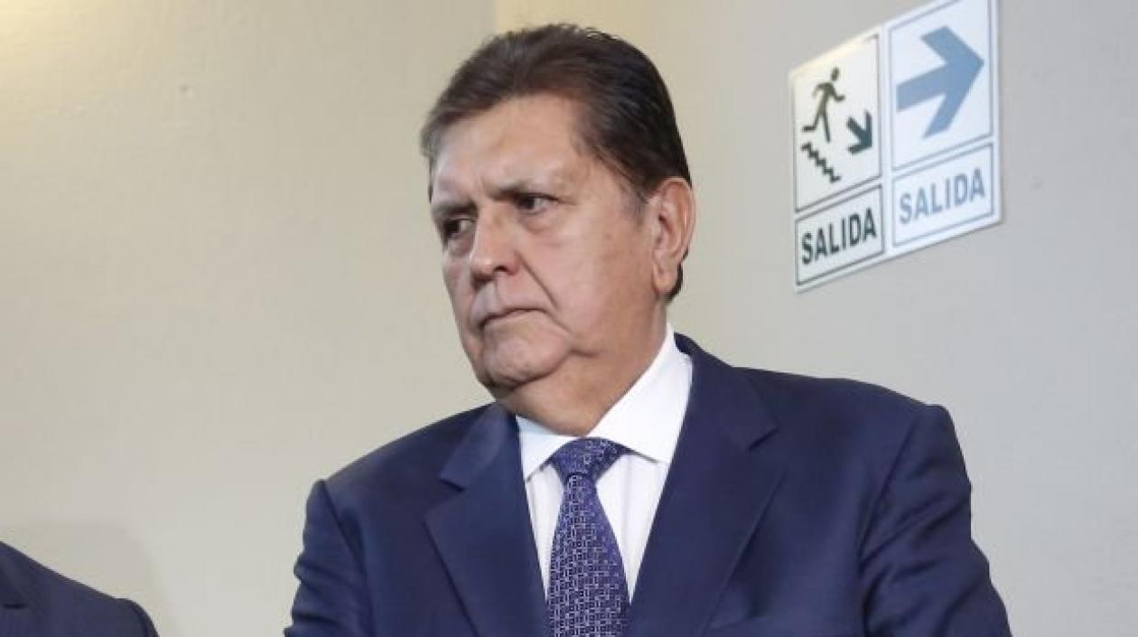 Alan García, expresidente de Perú.