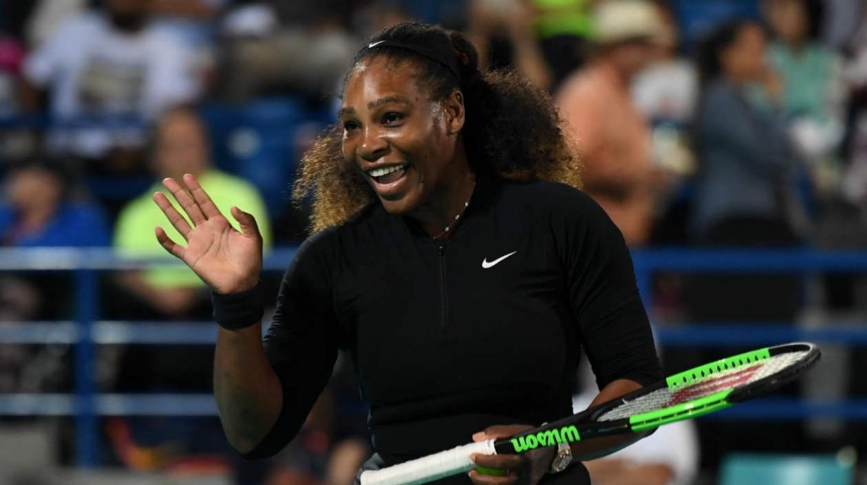 Serena Williams, tenista estadounidenses. 