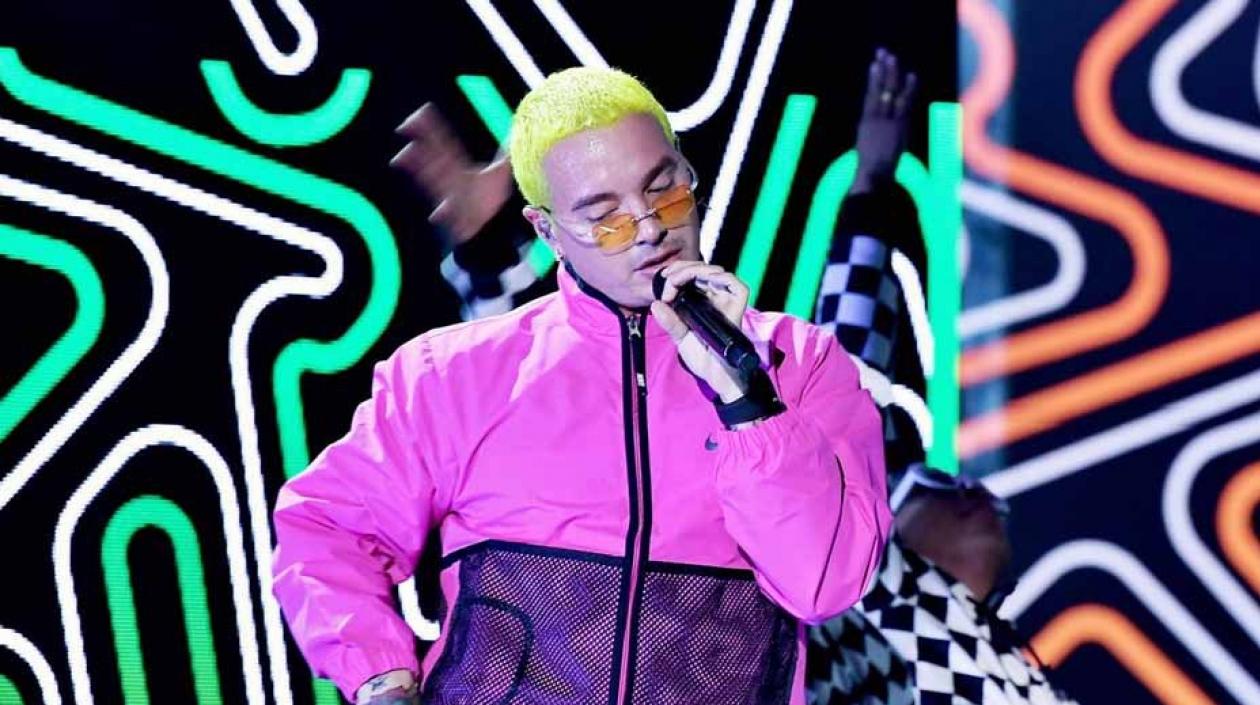 El cantante J Balvin.