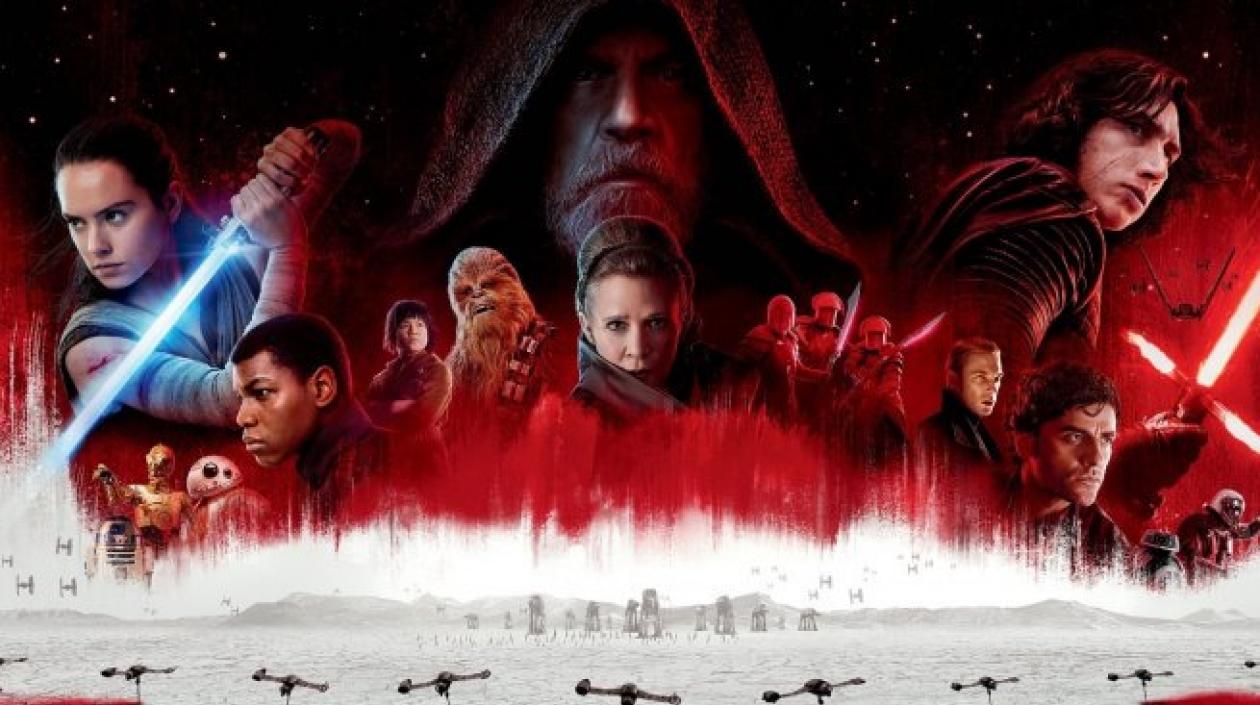 Imagen de la película 'Star Wars: The last Jedi'.