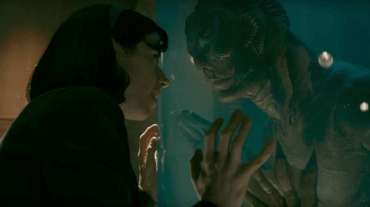 Captura de video del trailer de "La forma del agua", de Guillermo Del Toro.
