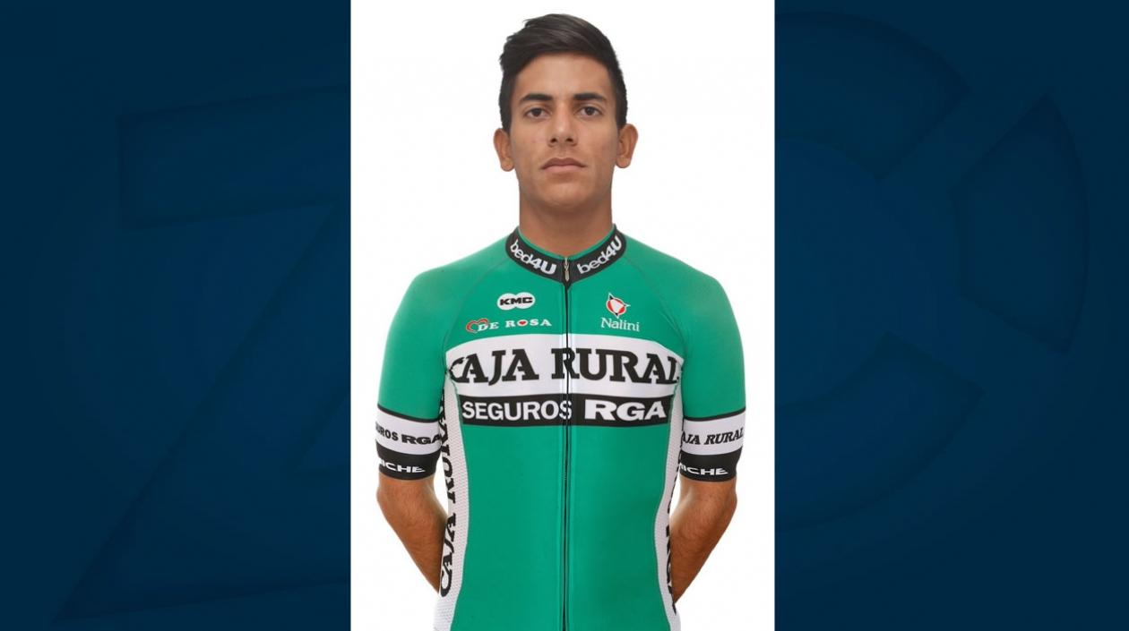 Nelson Soto con el maillot del Team Caja Rural - Seguros RGA.