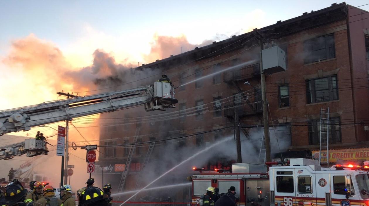 Los bomberos pudieron controlar la conflagración.