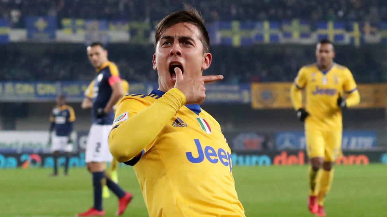 Paulo Dybala, delantero de la Juventus. 