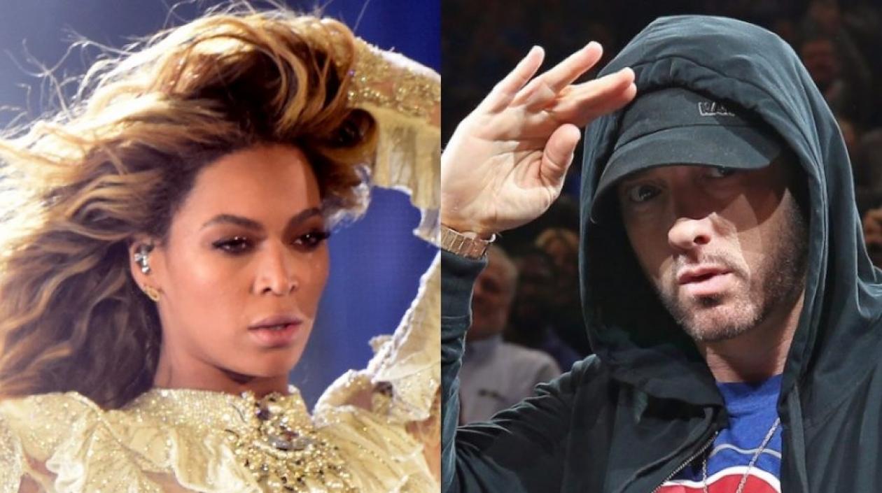 Beyoncé y Eminen.
