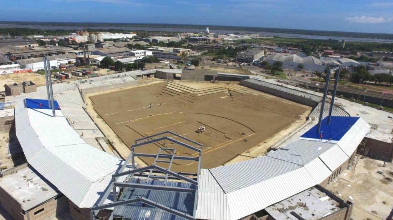 El nuevo estadio Édgar Rentería será uno de los símbolos de los Juegos.