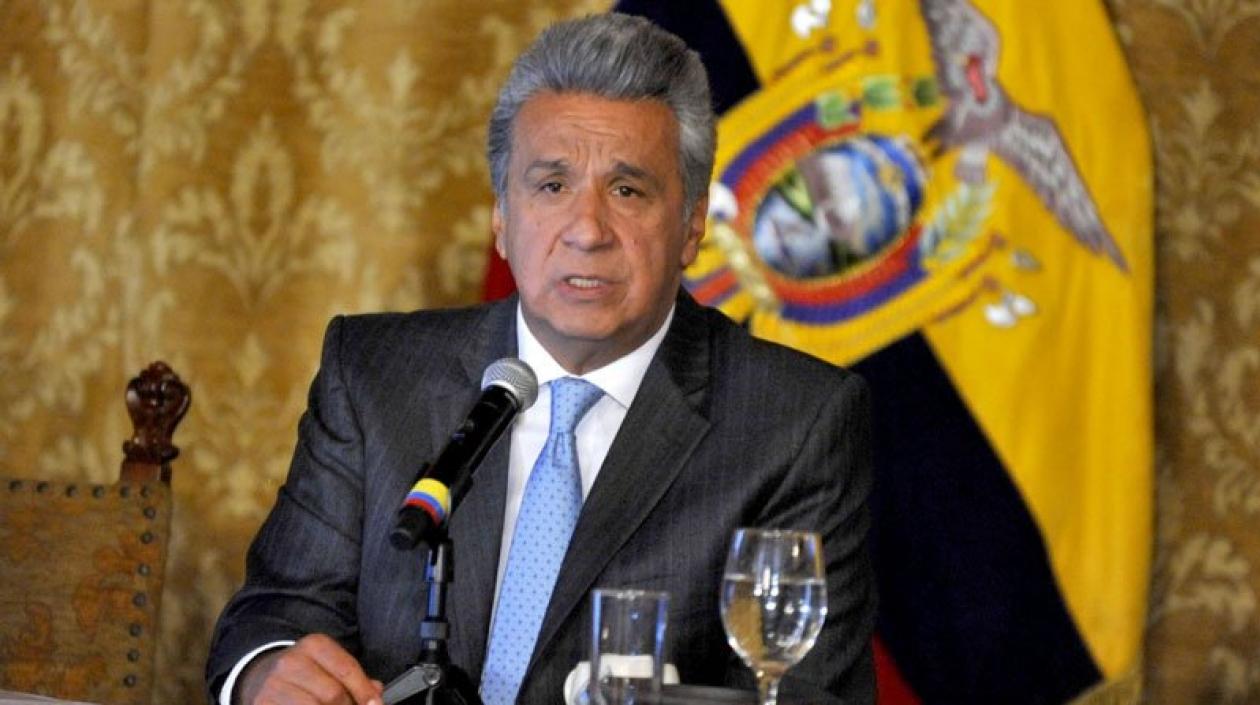El presidente de Ecuador, Lenín Moreno.
