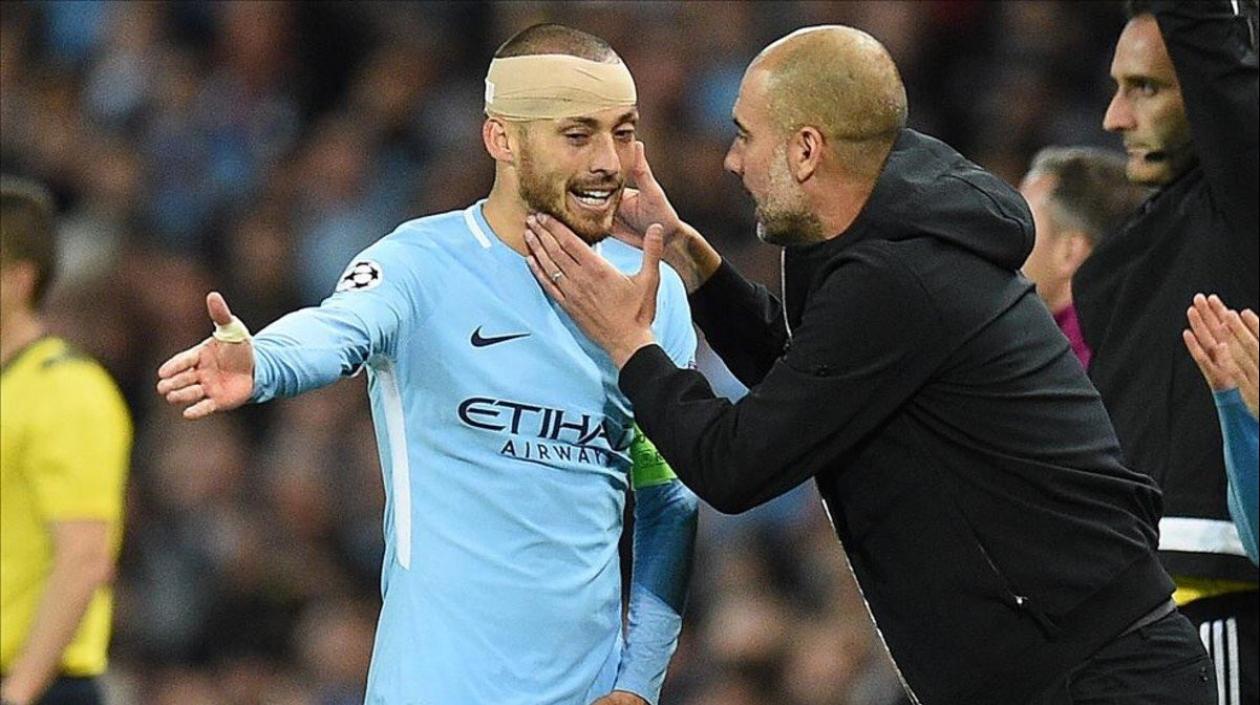 David Silva, jugador español. 