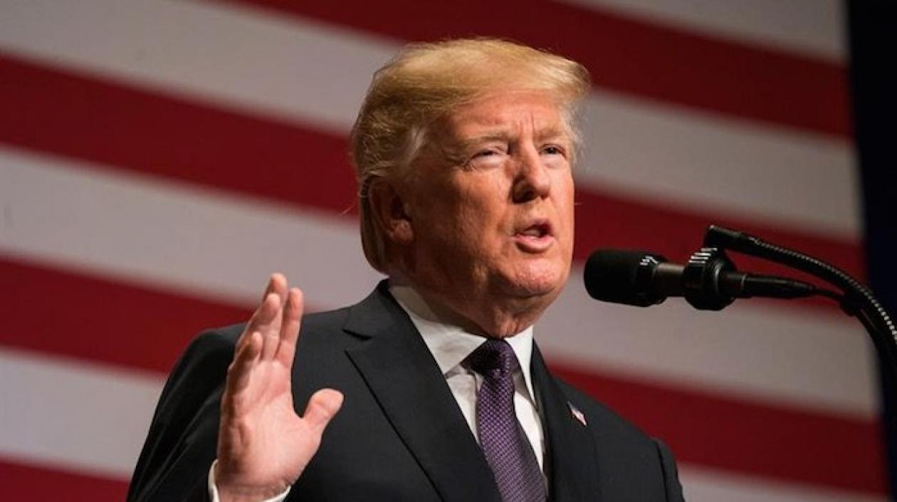 Donald Trump, presidente de Estados Unidos.