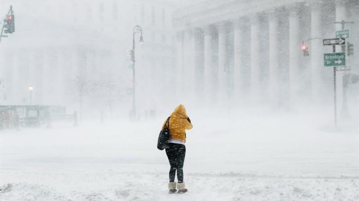 La tormenta paralizó toda la ciudad.