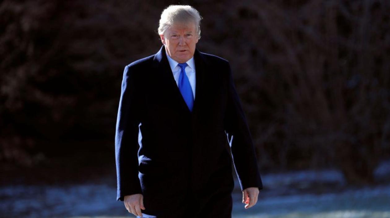 El Presidente Donald Trump