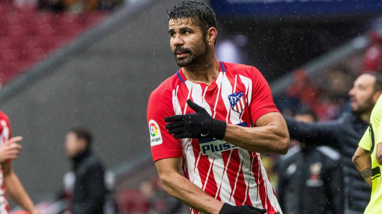 Diego Costa, delantero del Atlético de Madrid.