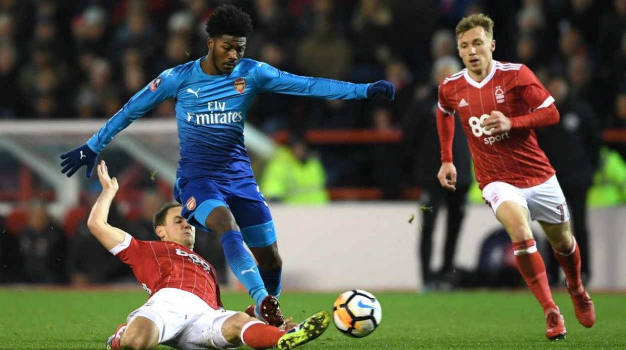 Acción del partido. 